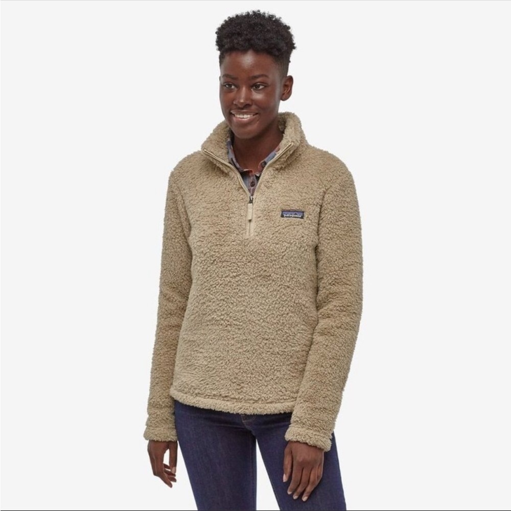 Patagonia Los Gatos Quarter Zip Pullover Khaki - Picture 16 of 16